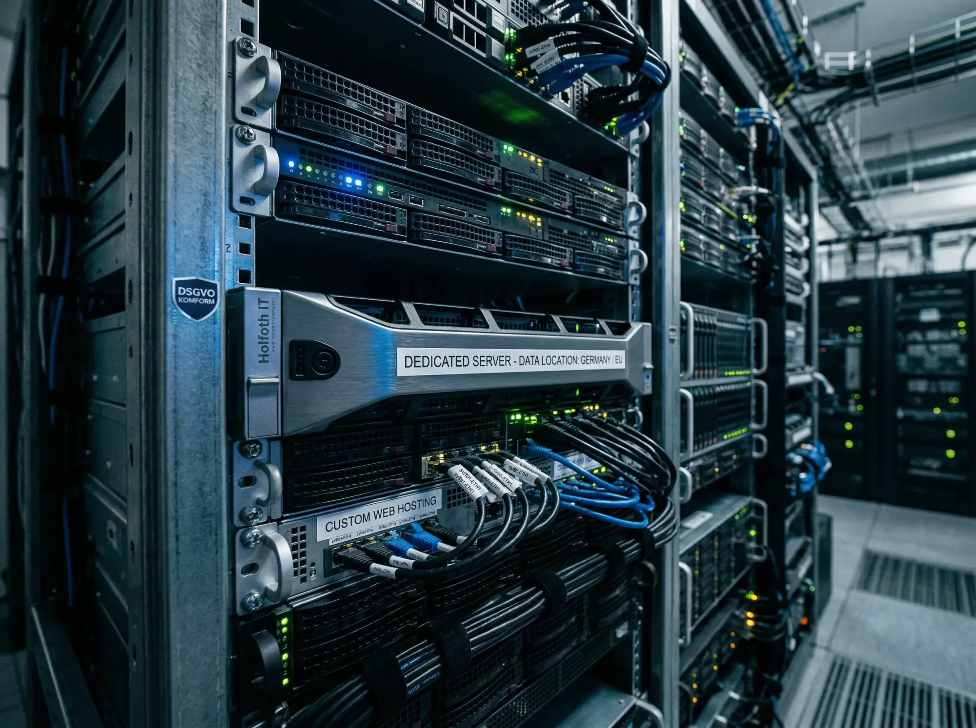 Alles inklusive: Website, Hosting, Domain — warum eigene Server den Unterschied machen